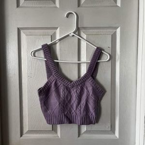 Hazel Moon Crochet Crop Top